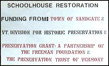 Restoration Sign