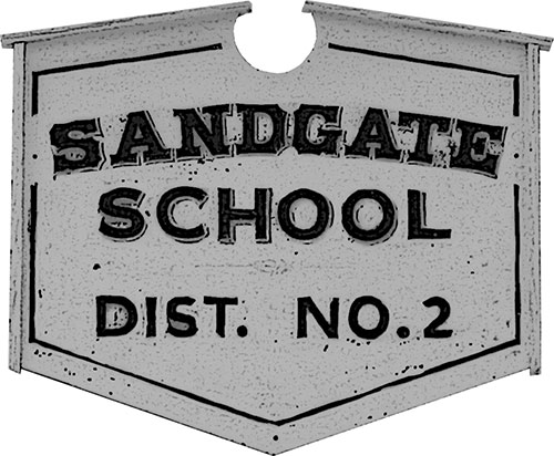 school sign